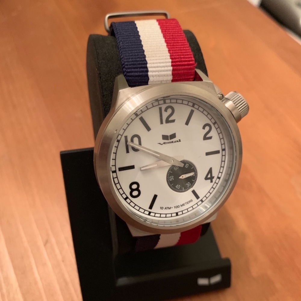 Vestal “Canteen Canvas” Unisex Watch (LIKE NEW)